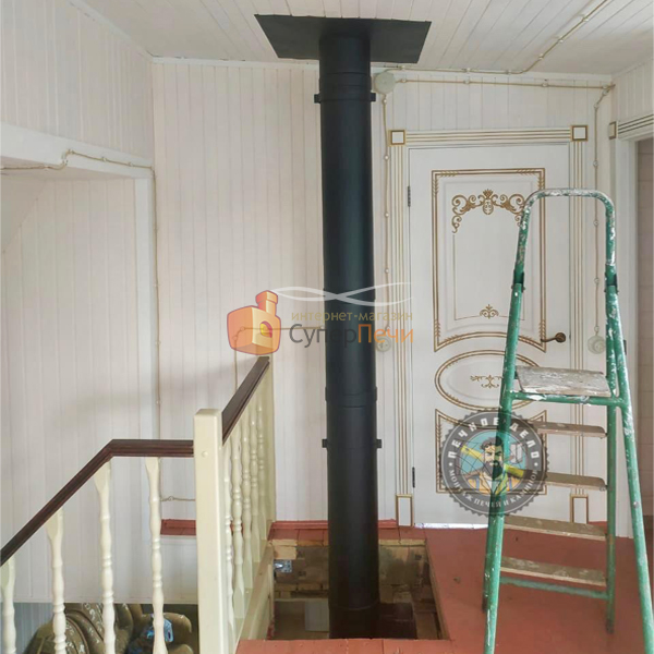   Монтаж печь-камина Kratki KOZA K8 T (миниатюра)